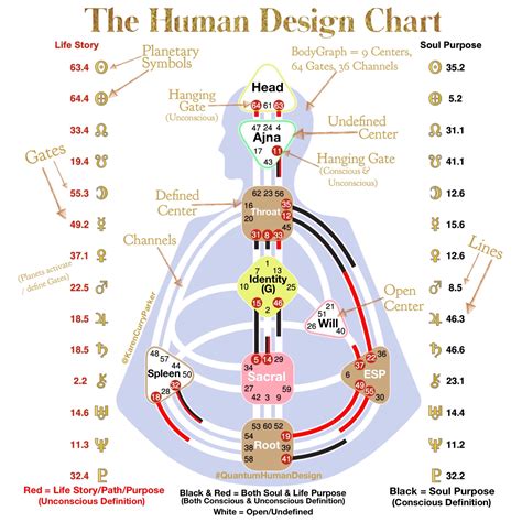 human design channels chart